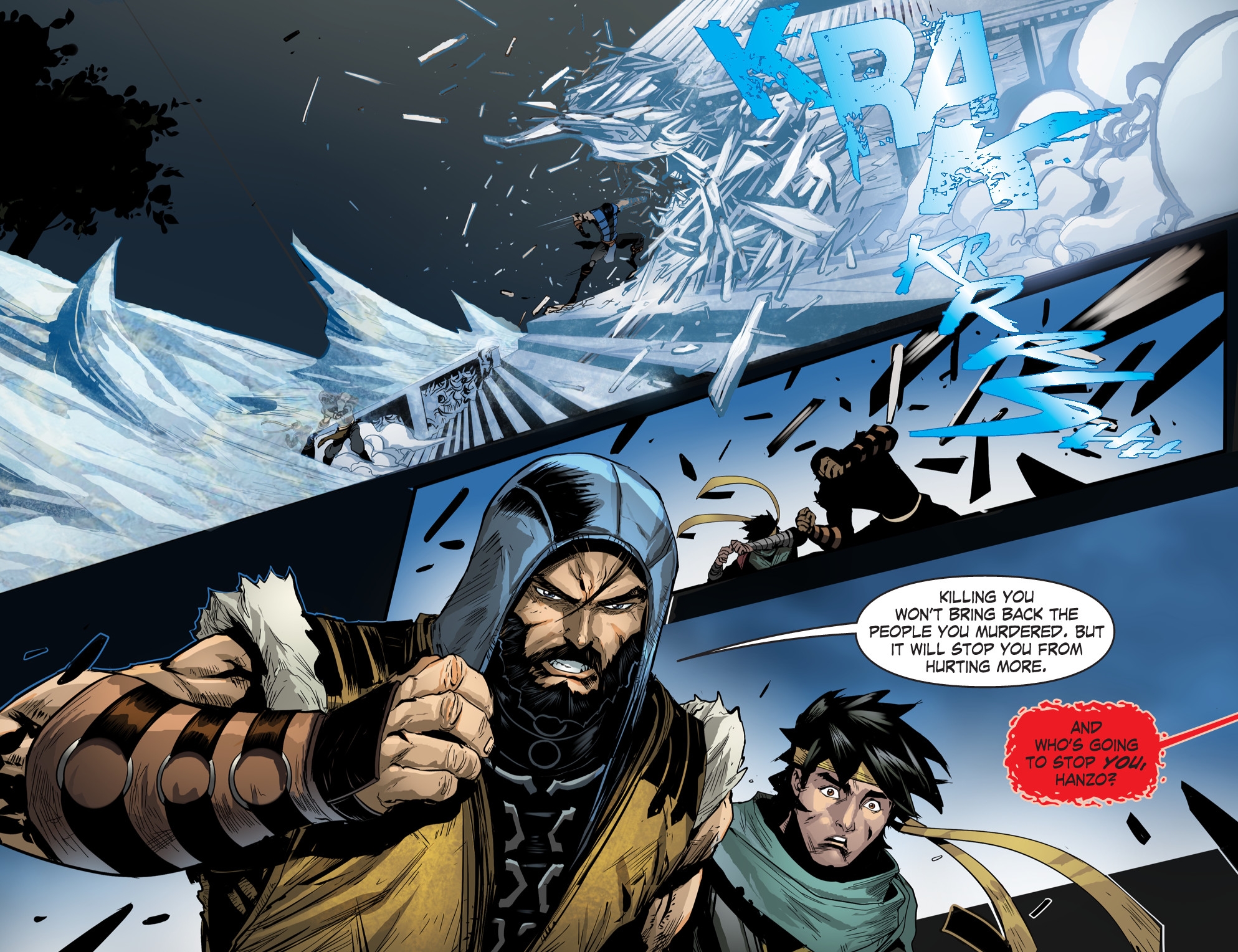 Read online Mortal Kombat X [I] comic -  Issue #13 - 21