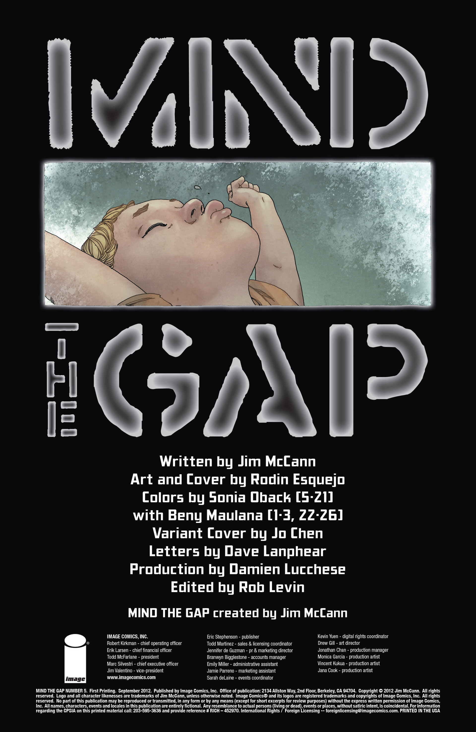 Read online Mind The Gap comic -  Issue #5 - 2
