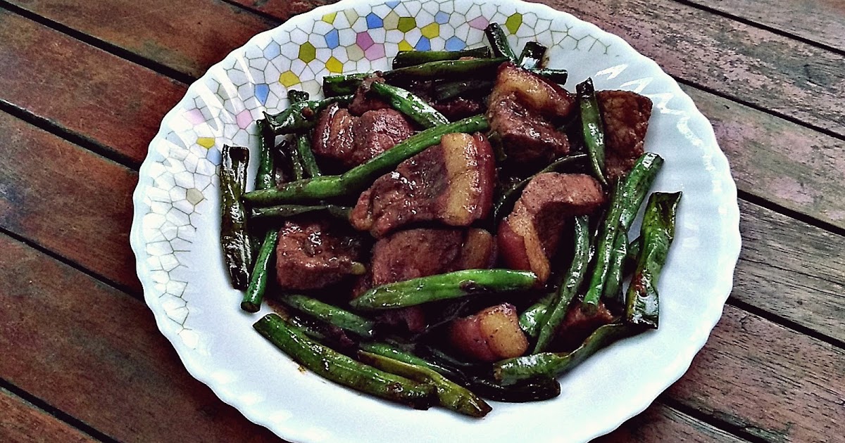 Royal Domesticity by Denise Rayala Pork Adobo with String Beans