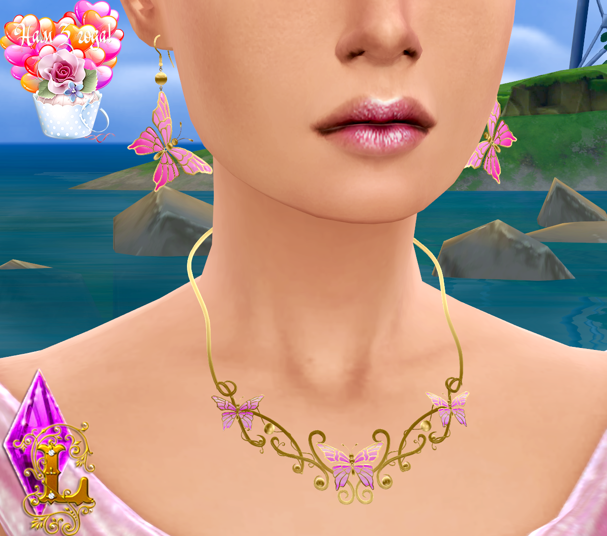 My Sims 4 Blog Butterfly Accessories By Ladesire