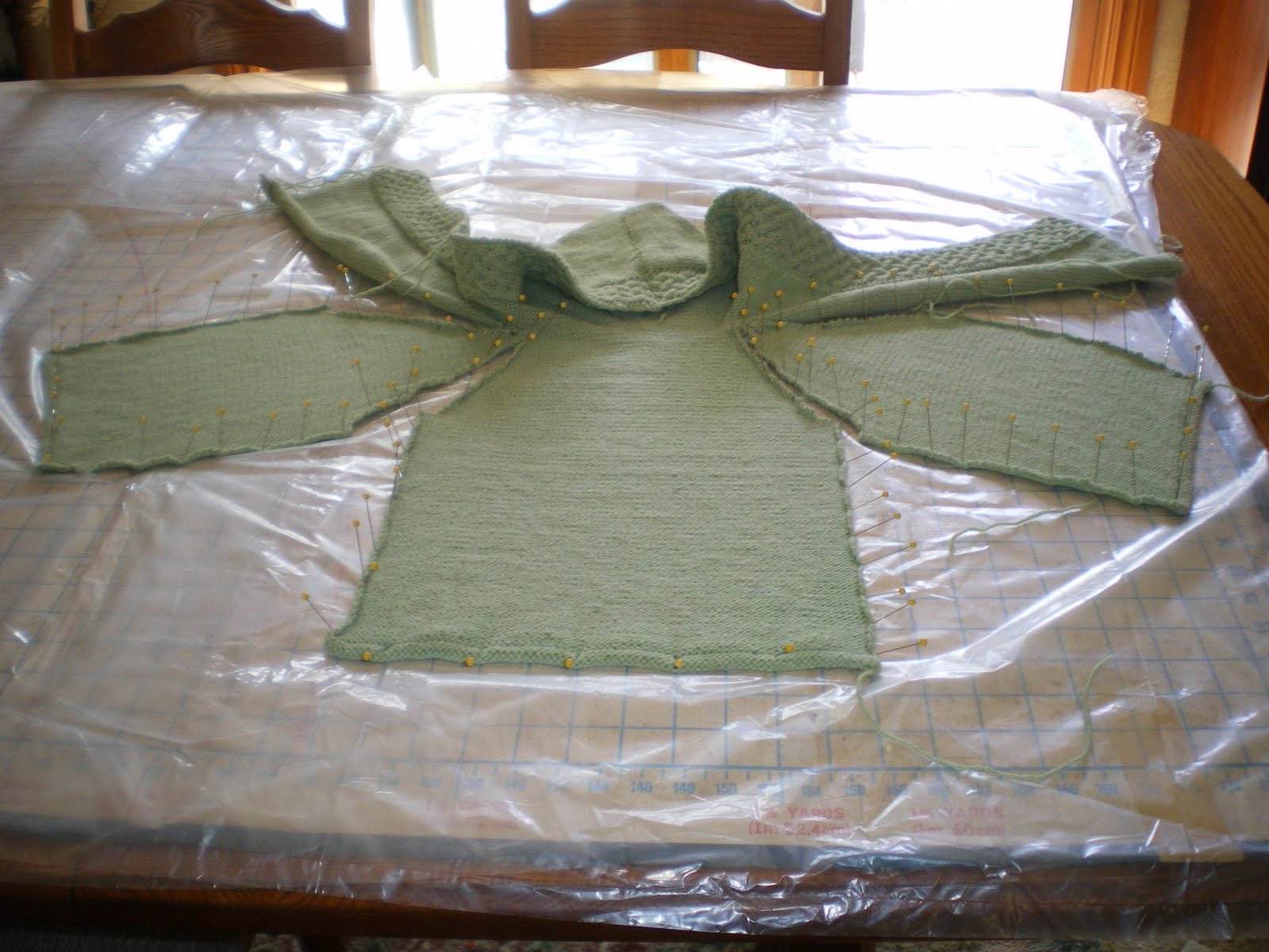 Knitting With Anne Assembling Sweater Pieces