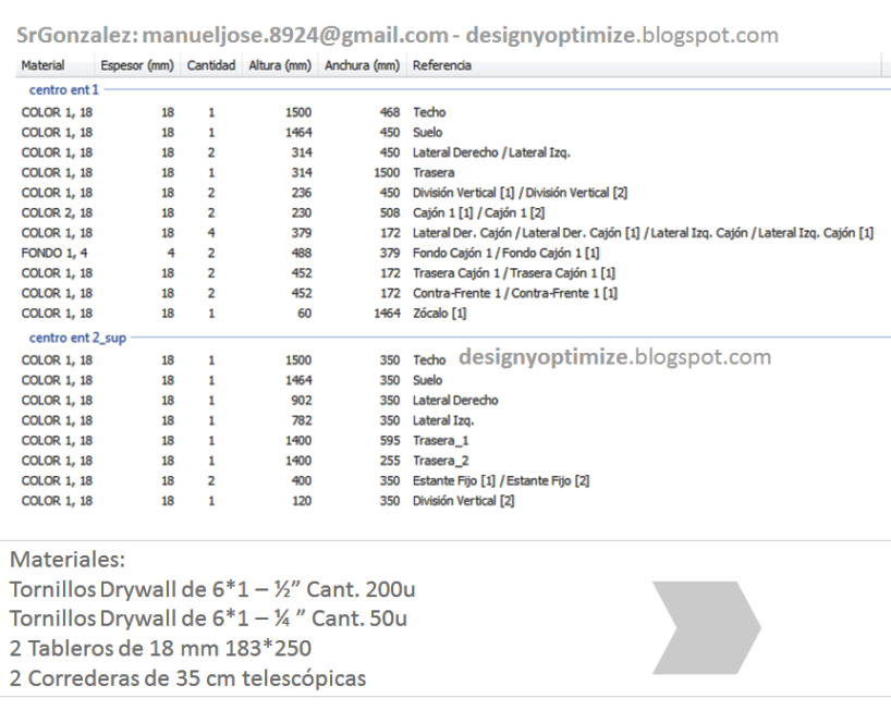 Diseño De Muebles Madera: Construir Mueble Principal Para TV LED, LCD