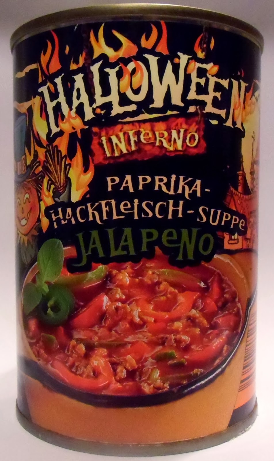 Chilihead77.de: LIDL - Halloween Inferno Paprika-Hackfleisch-Suppe Jalapeno