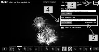 change width and height of flickr slideshow on flickr