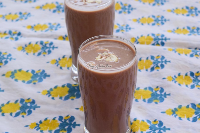 Cold Cocoa  Easy Chocolate Milkshake for Kids - Priya R - Magic of Indian Rasoi