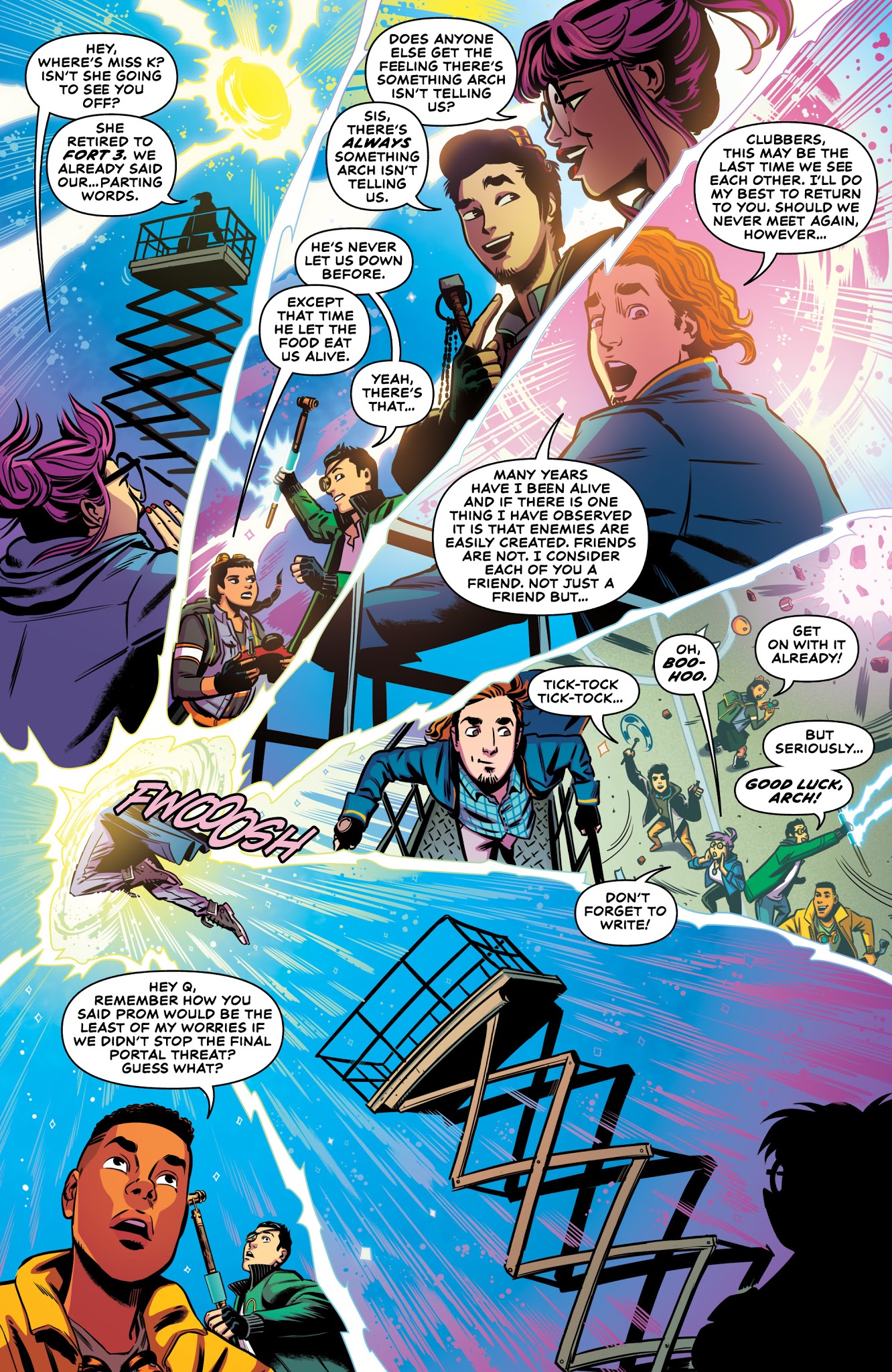 Read online Three O'Clock Club comic -  Issue #5 - 7