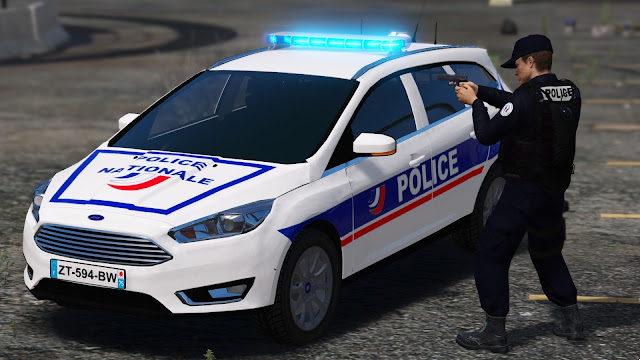 Gsg9 1/87 Unité spéciale: GTA5 LSPDFR Police Nationale