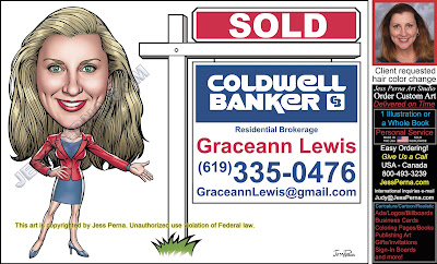 Coldwell Banker Lawn Signs and Business Cards