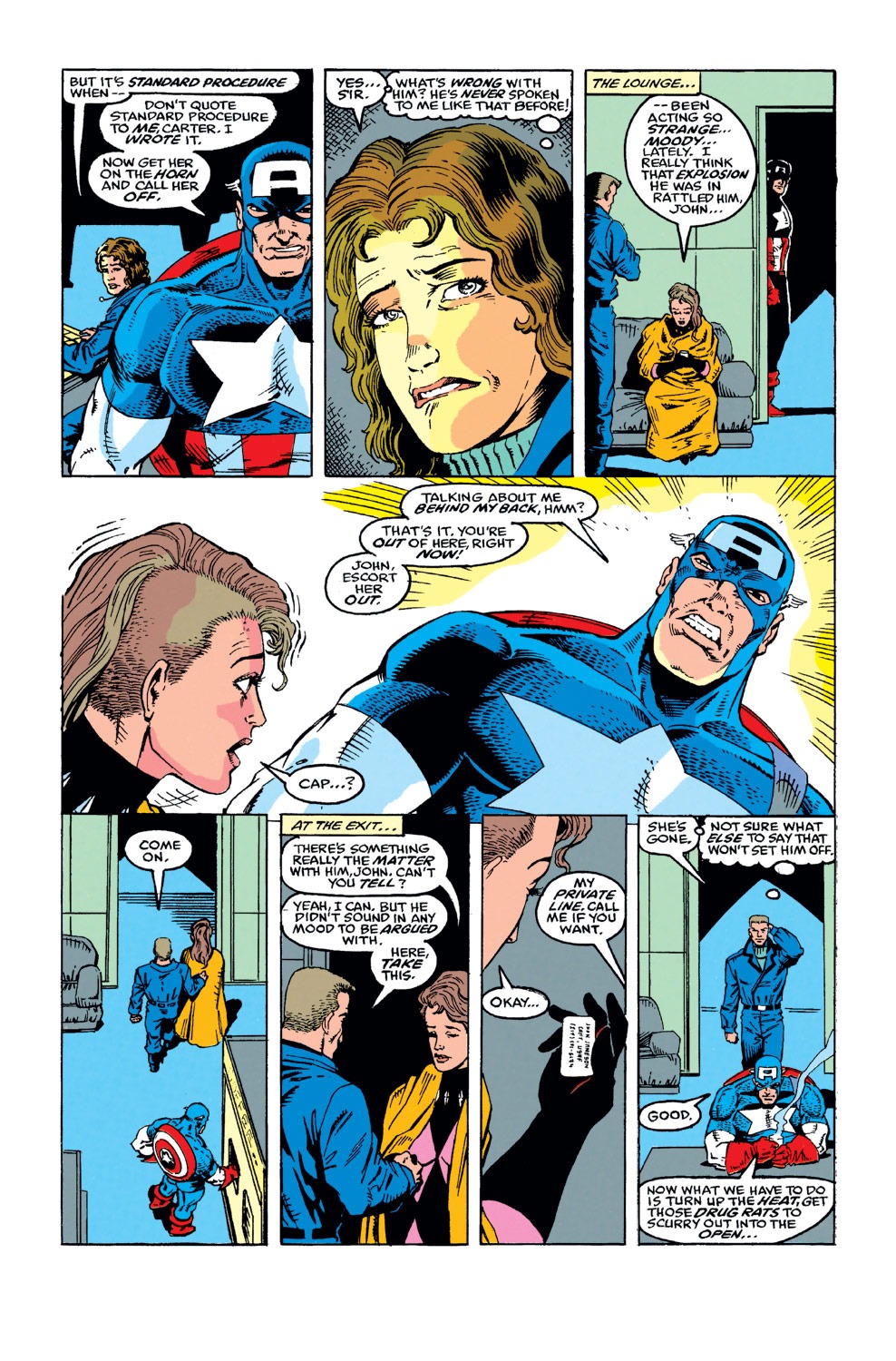 Read online Captain America (1968) comic -  Issue #374 - 11