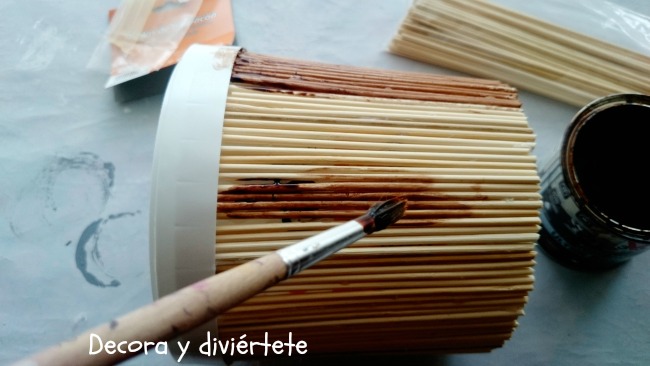 Manualidades , DIY , hacer cesta , cestos , guardar labores 