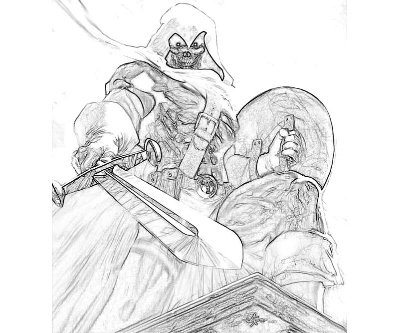 Taskmaster Drawing Coloring Pages