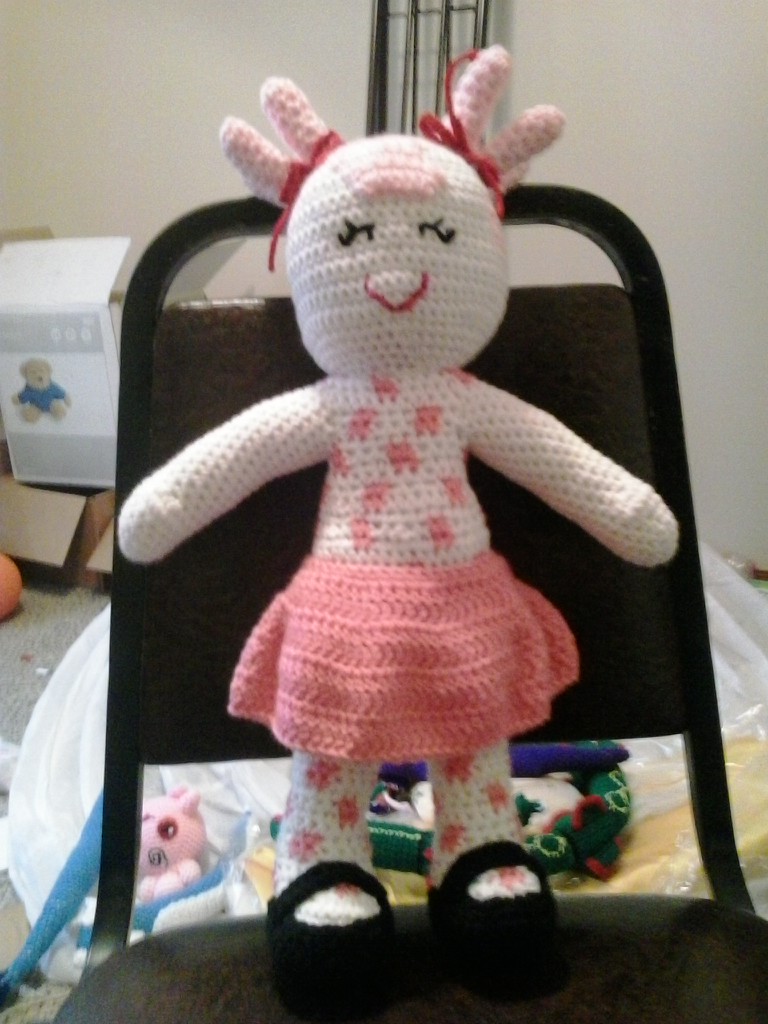 Crochet Fanatic BABY DOLL Amigurumi ballerina doll free pattern free amigurumi crochet