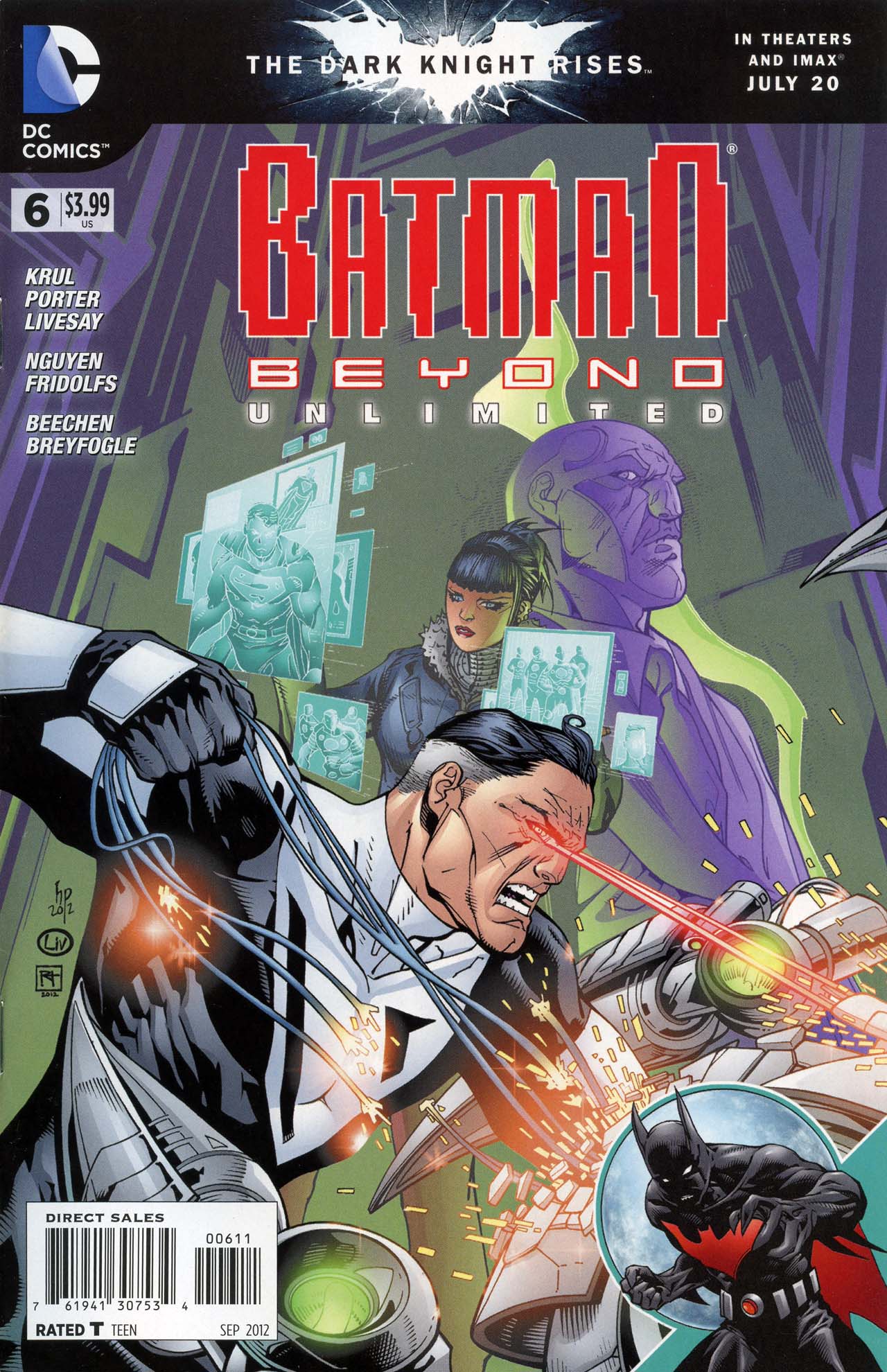 Read online Batman Beyond Unlimited comic -  Issue #6 - 1