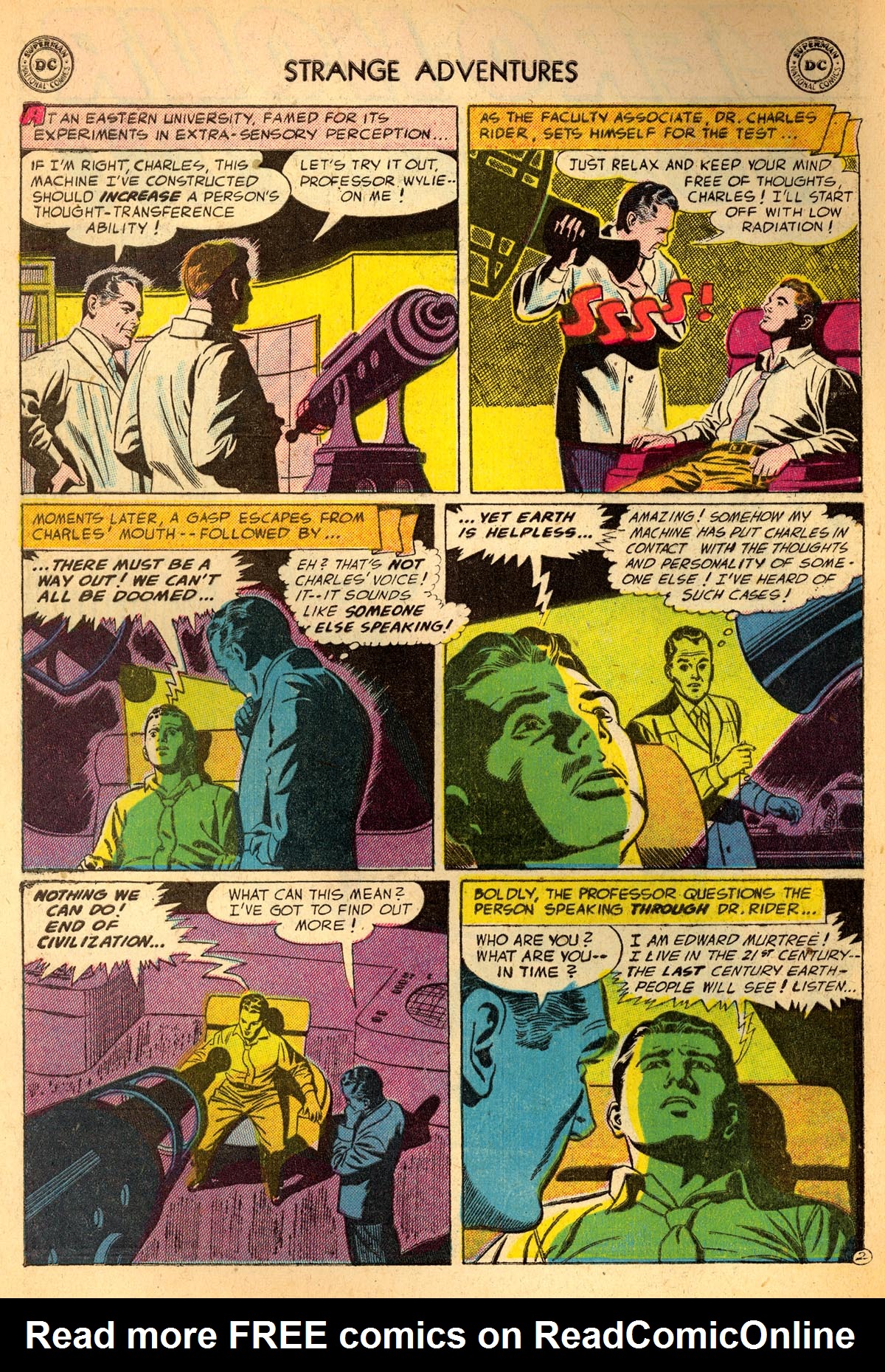Read online Strange Adventures (1950) comic -  Issue #71 - 4
