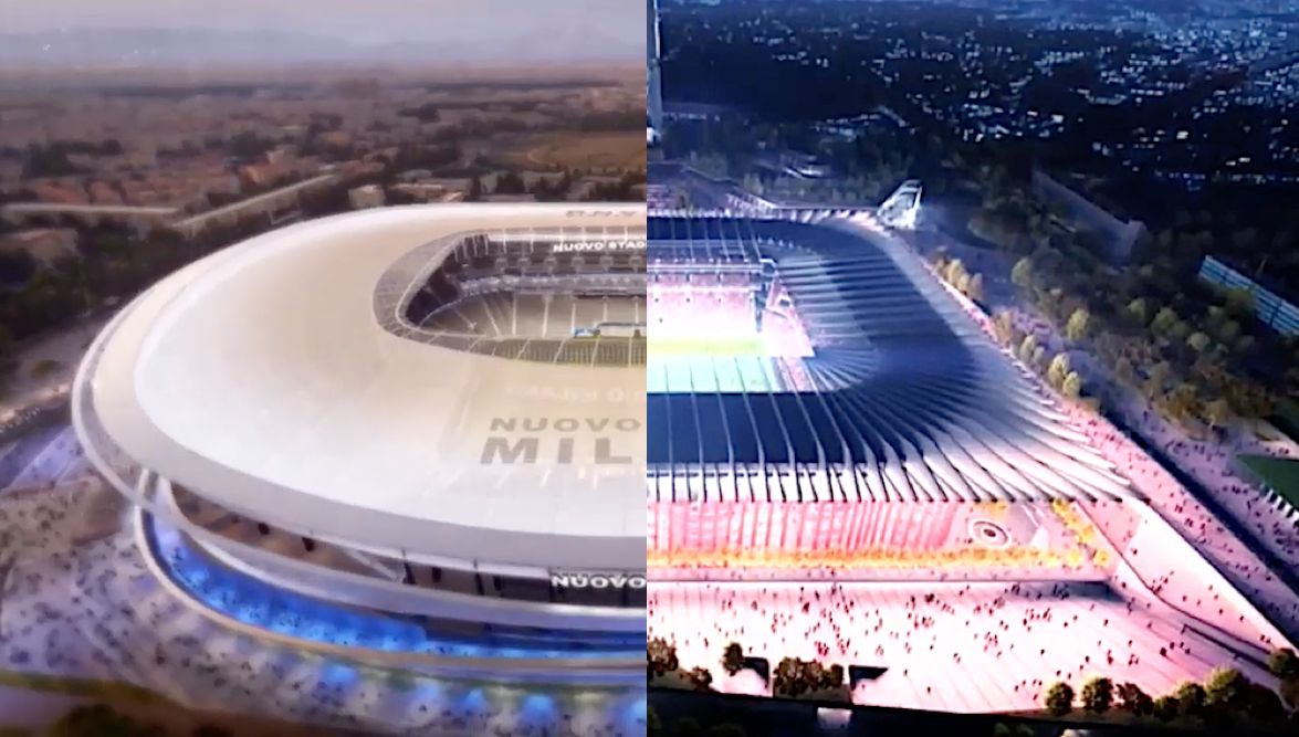 AC Milan & Inter Release Updated Designs For New Stadium 2 Completely