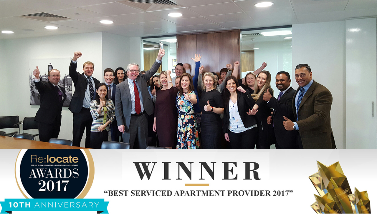 Cheval Residences Winner Of Best Serviced Apartment Provider 2017 Cheval Residences Winner Of Best Serviced Apartment Provider 2017 Relocate Awards
