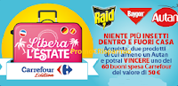 Concorso ''Libera l'estate'' e vinci Gift Card Carrefour da 50€ Logo Concorso ''Libera l'estate'' e vinci Gift Card Carrefour da 50€