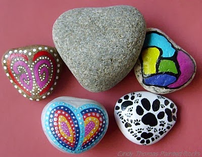 Heart Rock Painting Ideas Heart Rock Painting Ideas