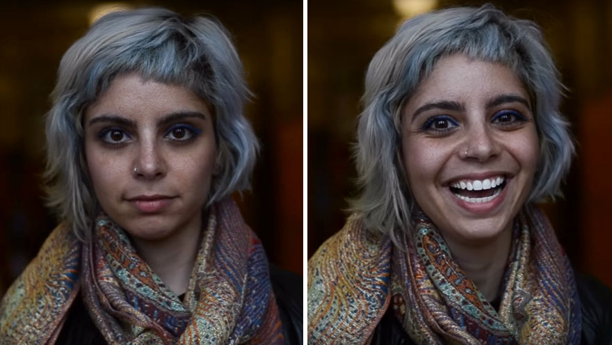 Student Captures People's Reactions After They Are Told That They Are Beautiful