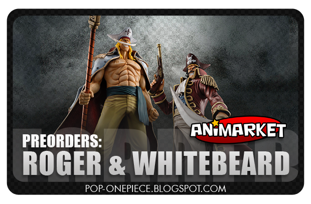 Animarket: Preorder now! Gol D. Roger and Whitebeard Ver.0