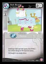 My Little Pony Bulk Biceps, In Uniform Absolute Discord CCG Card