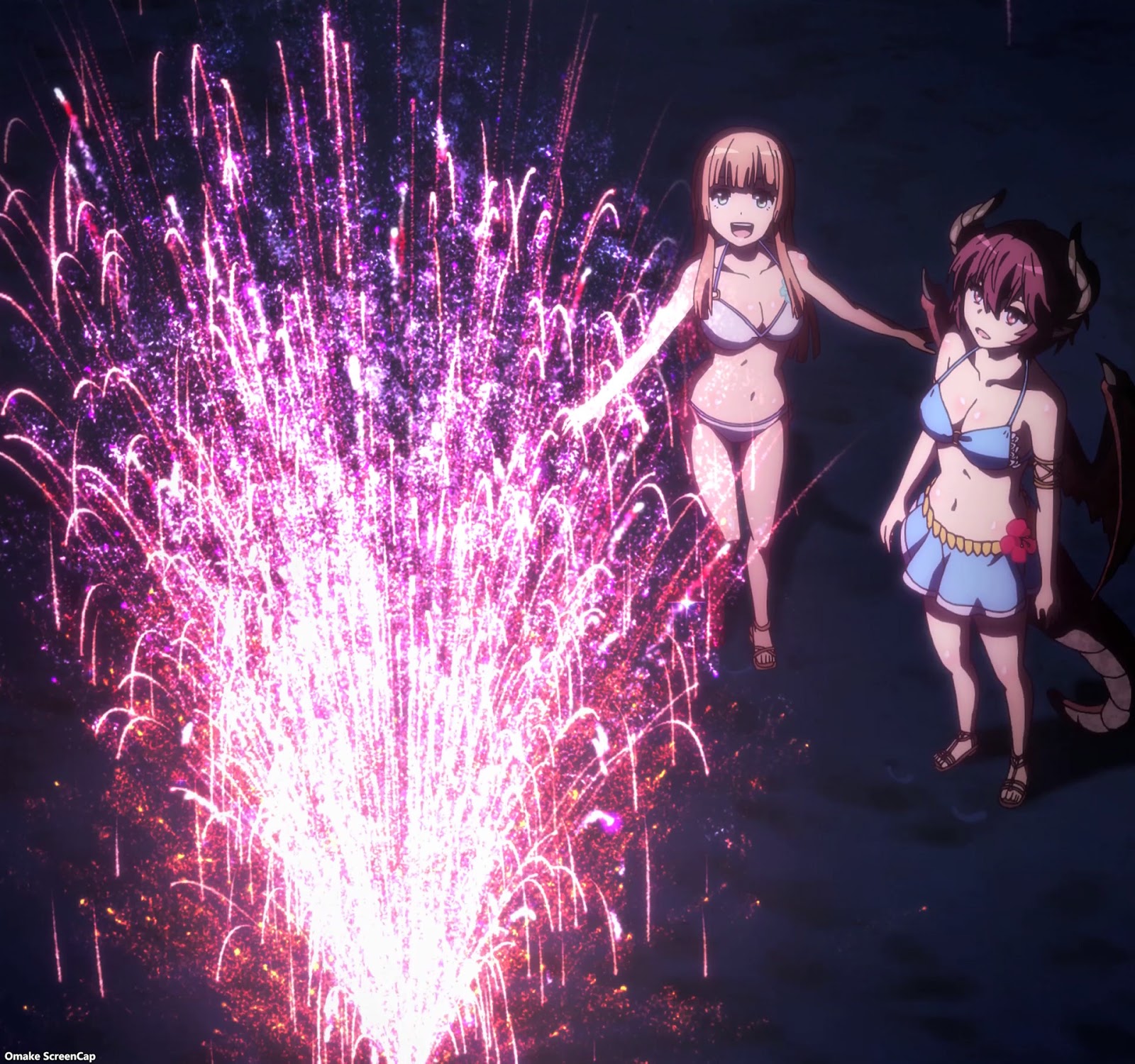 Joeschmo's Gears and Grounds: Omake Gif Anime - Manaria Friends - Episode 6  - Anne Floats Next to Grea