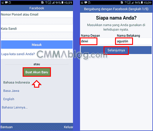 Cara Membuat Akun Facebook Baru Lewat Hp - Kreatifitas Terkini