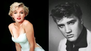 Elvis Presley and Marilyn Monroe