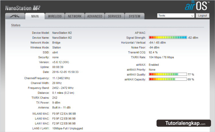 Tutorial Lengkap Mengmengganti IP Address Ubiquiti Nanostation langkah mengmengganti IP address Ubiquiti nanostation secara kompleks ini berdasarkan pengalam Tutorial Lengkap Mengmengganti IP Address Ubiquiti Nanostation