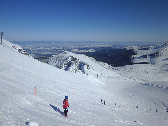 Panorama z trasy Gąsienicowej.