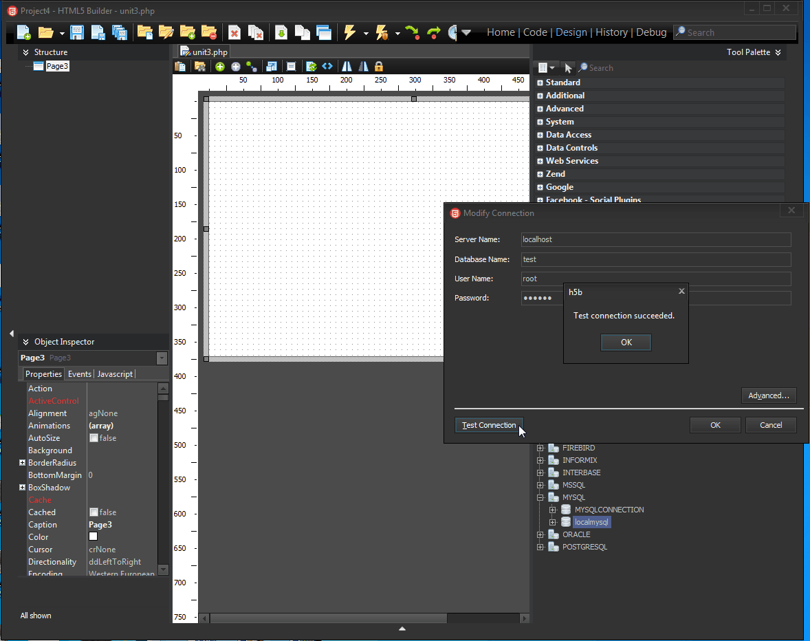Learning Embarcadero HTML5Builder: Embarcadero HTML5 Builder MYSQL ...