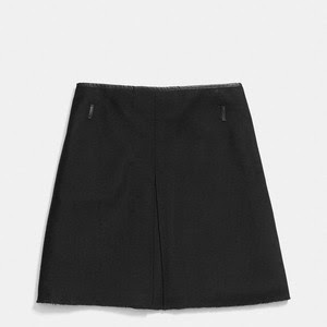 Coach Inverted pleat skirt