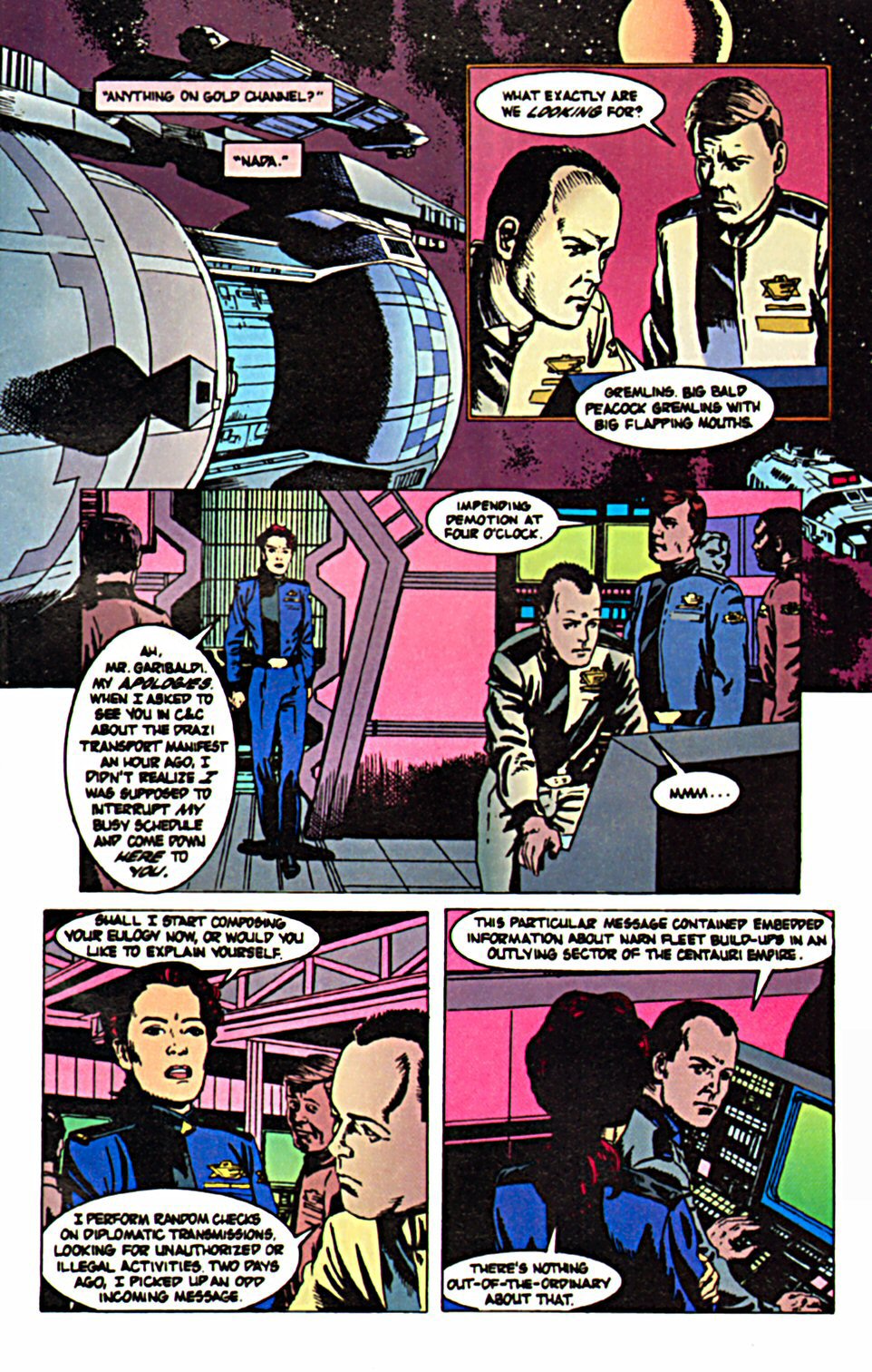 Read online Babylon 5 (1995) comic -  Issue #5 - 9