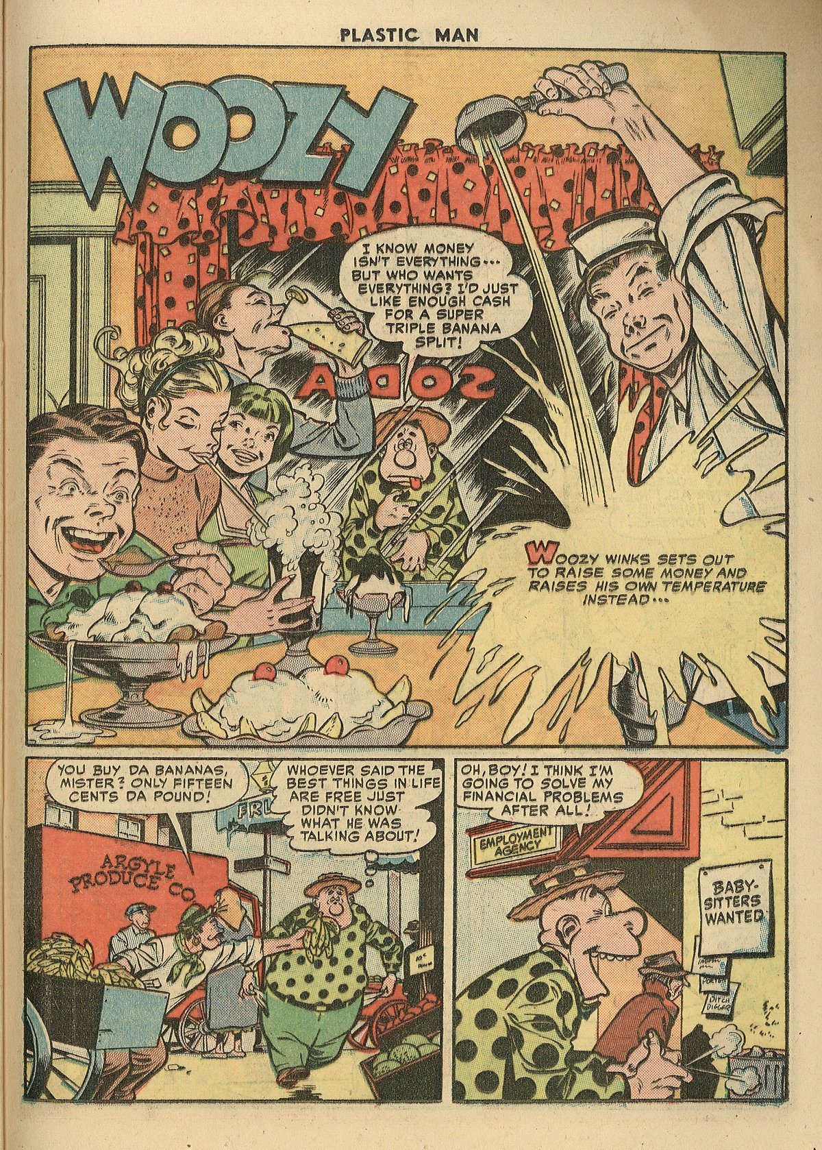 Read online Plastic Man (1943) comic -  Issue #28 - 35