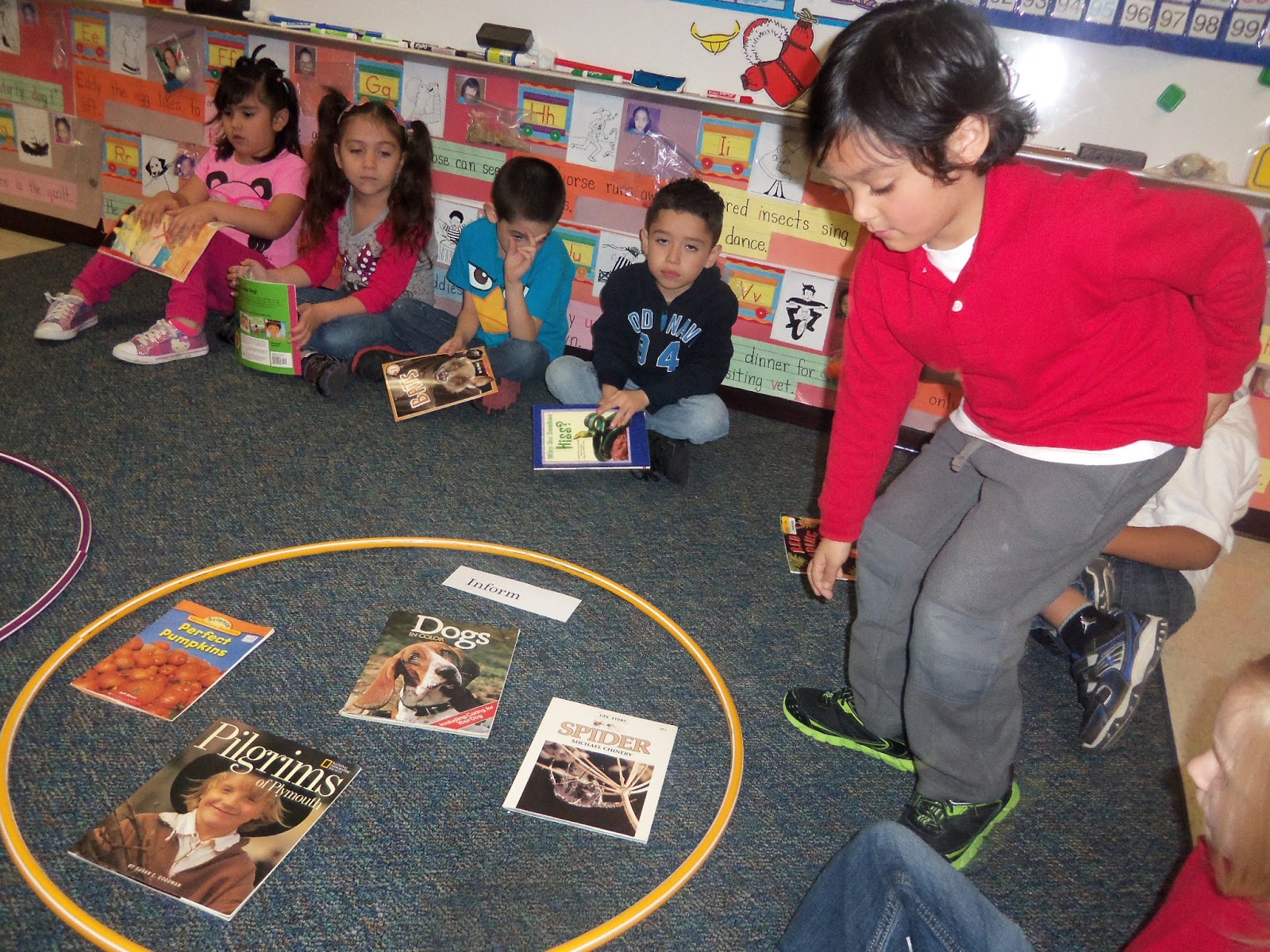 Mrs. Wood's Kindergarten Class Entertain/Inform