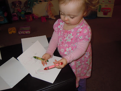 A day in the life: Toddler Christmas Activity 4: Christmas Cards