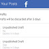 Where Can I Find My Draft On Facebook Android App?