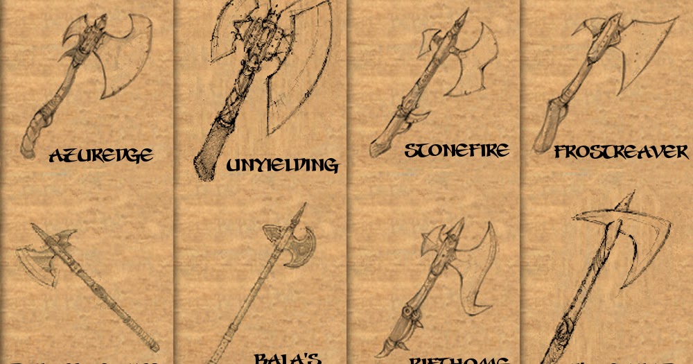 cRPG Blog Best Infinity Engine Axes