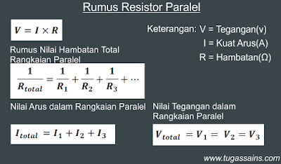 Rumus Resistor Paralel