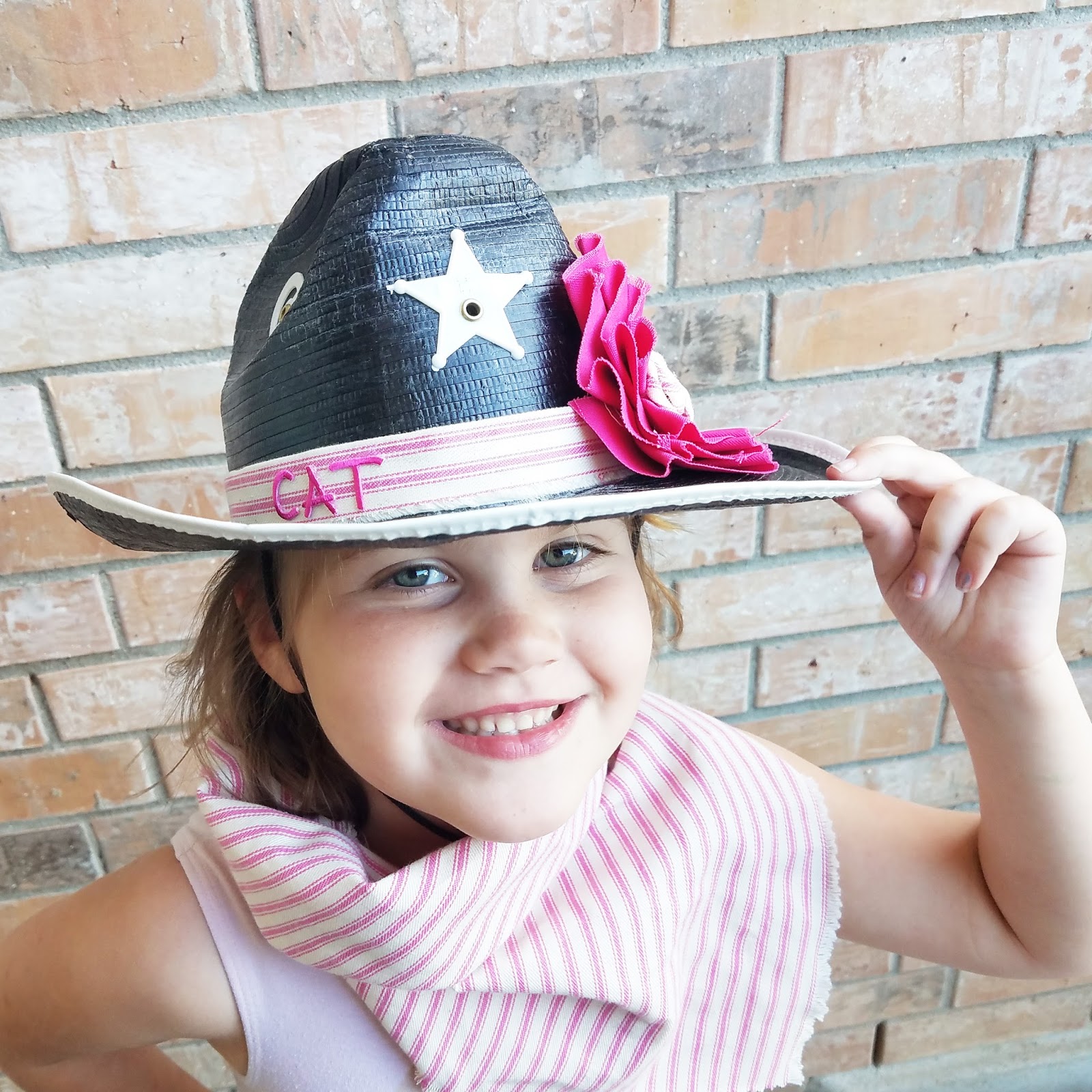 Creating with Joy Personalized Cowgirl Hat