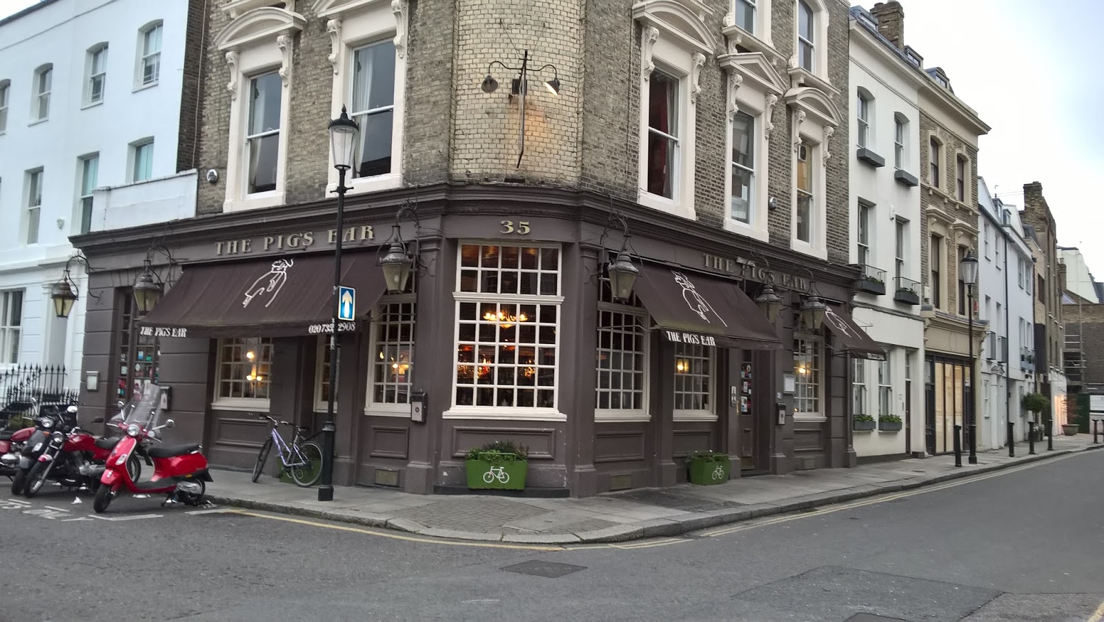 Liam's Pub and Beer Blog London Pub Tour 32 Chelsea Pigs Ear and