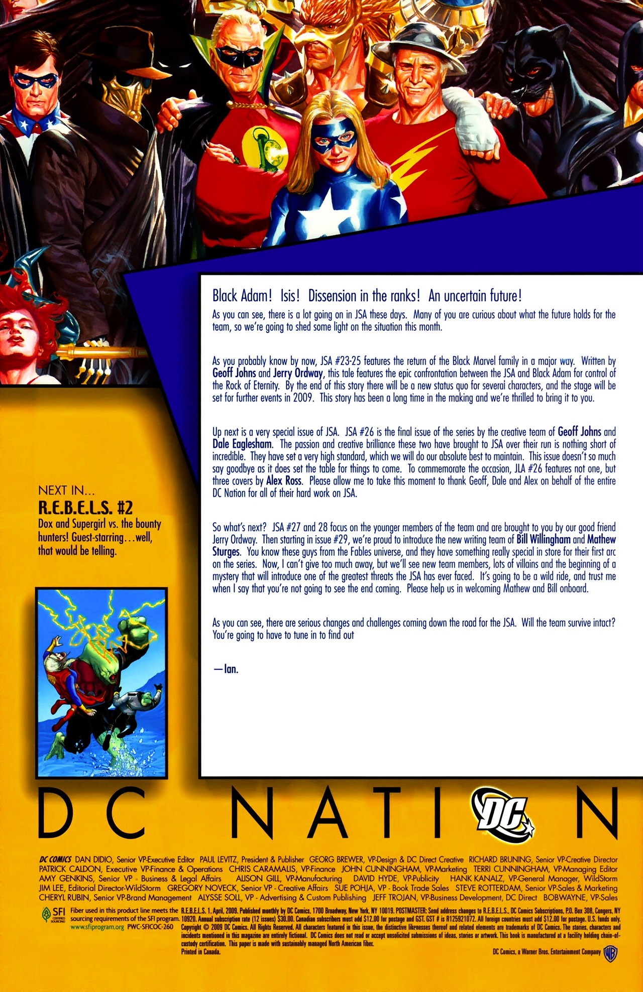 Read online R.E.B.E.L.S. comic -  Issue #1 - 24