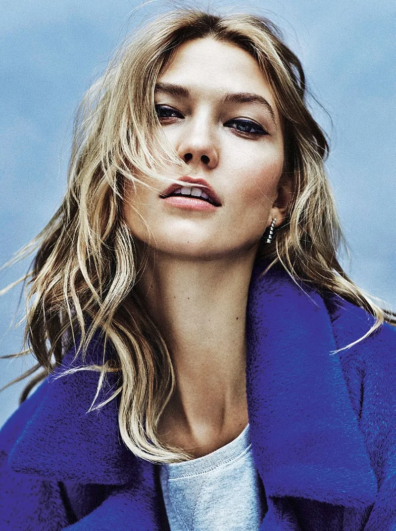 Karlie Kloss wears Fall fashion for Sunday Times Style September 2015