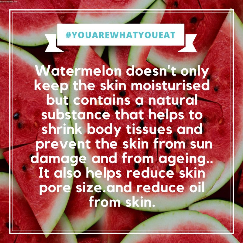 Tenerife Adeslas Agent Watermelon skin benefits...