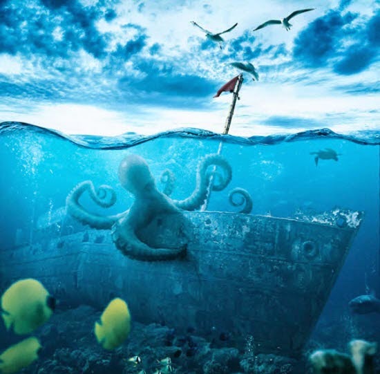 Create a Realistic Underwater Scene in Photoshop