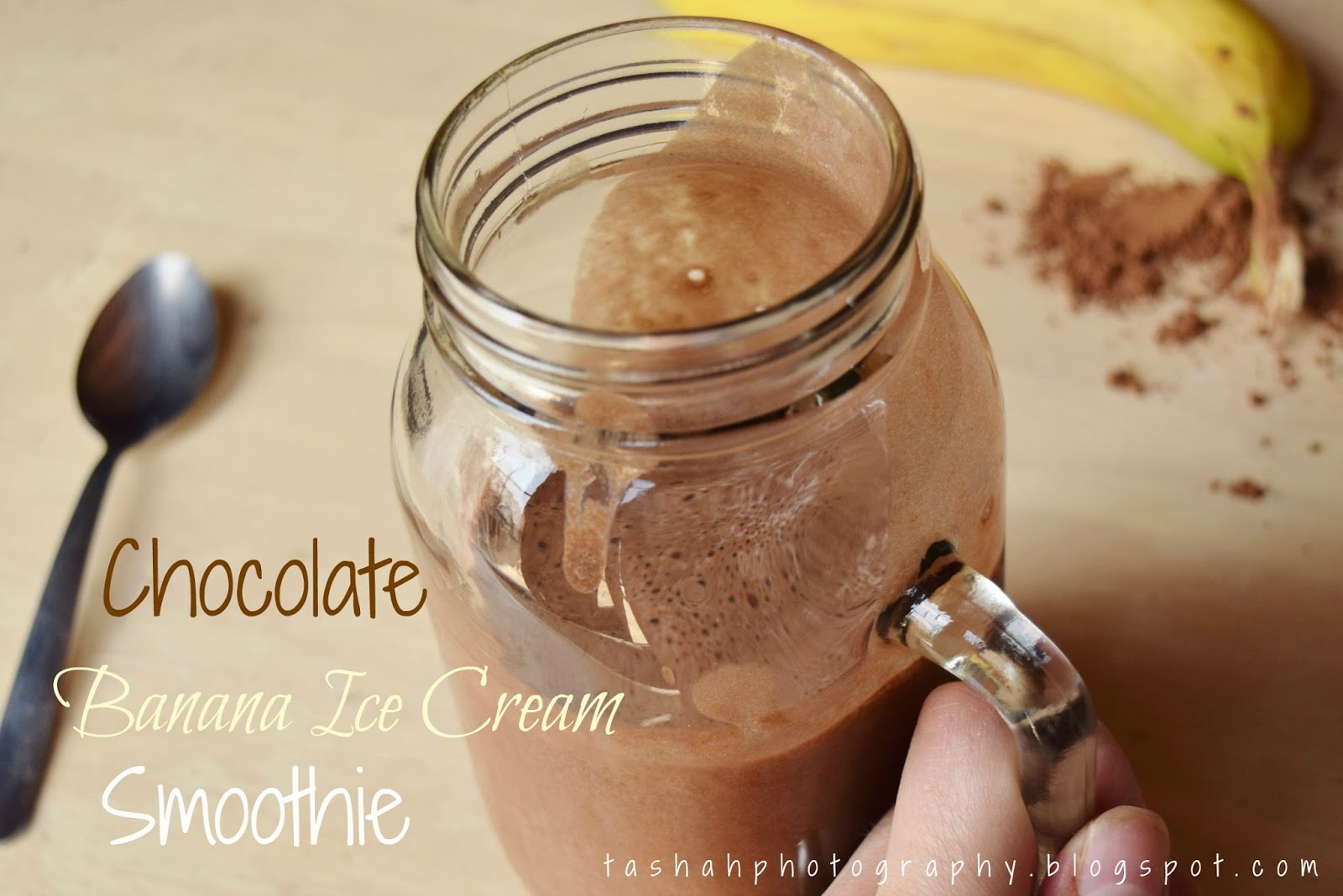 Simple Things Season's Sensation Chocolate Banana Ice Cream Smoothie