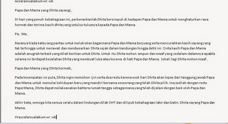 Contoh Teks Pembawa Acara Walimatul Tasmiyah Terbaik