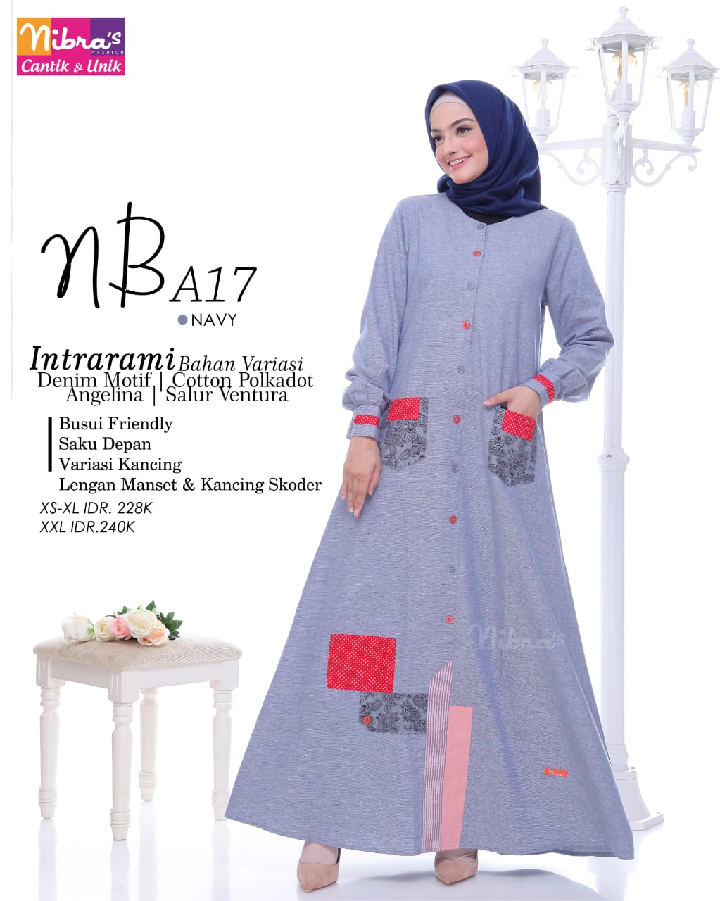 Model Gamis Nibras