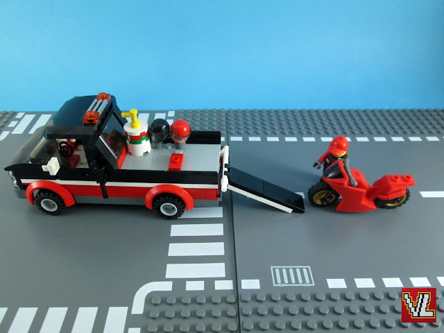 Set LEGO City 60084 Racing Bike Transporter