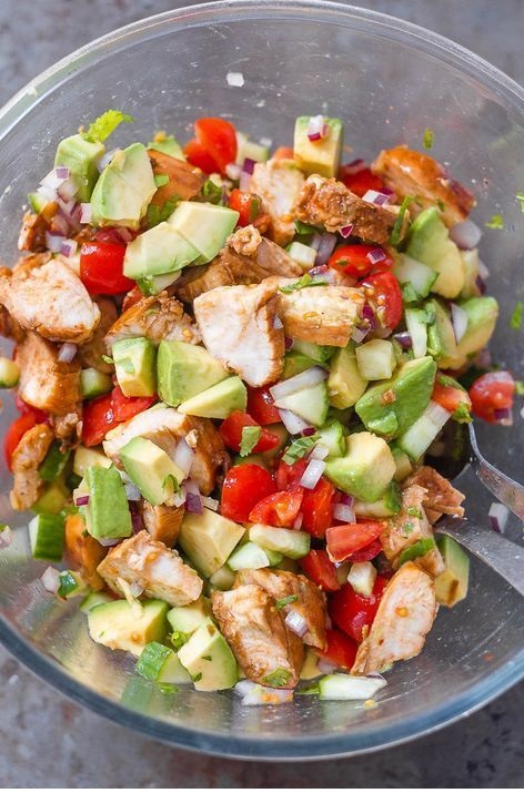Avocado Chicken Salad